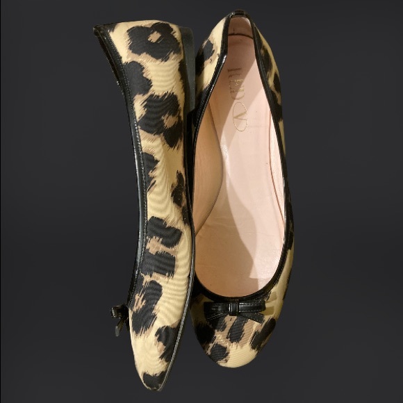 Valentino RED Leopard Flat size 38 - Picture 2 of 5